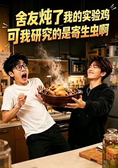 Bạn cùng phòng hầm mất gà thí nghiệm của tôi, nhưng thứ tôi nghiên cứu là ký sinh trùng mà
