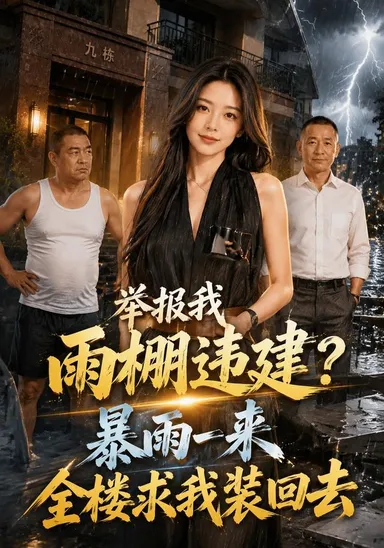 Tố cáo mái hiên nhà tôi xây dựng trái phép? Mưa bão vừa đến cả tòa nhà cầu xin tôi lắp lại