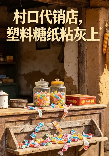 Tiệm Tạp Hóa Đầu Làng, Giấy Bọc Kẹo Nilon Dính Bụi